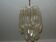 Murano crystal chandelier by Paolo Venini 1970/1980