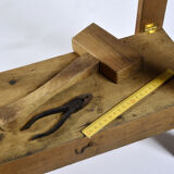 Children's wooden workbench