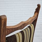 1970s, set 6 pcs of Danish dinning chairs, original good condition, oak wood.