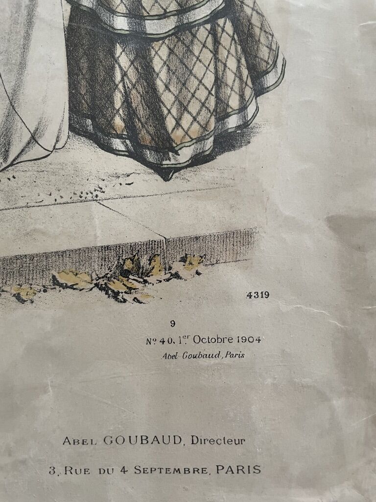 Poster "Fashion Magazine" 1904