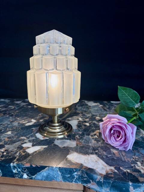 Small Art Deco Skyscraper Lamp