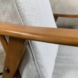 A pair of scandinavian lounge chairs from the 1960s