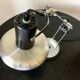 Brushed metal Aluminor lamp 1970
