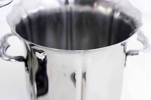 Seau à champagne et seau à glace inox vintage