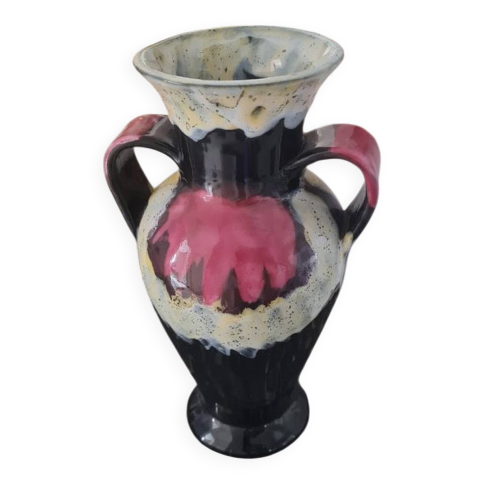 Vase de style Vallauris, années 70
