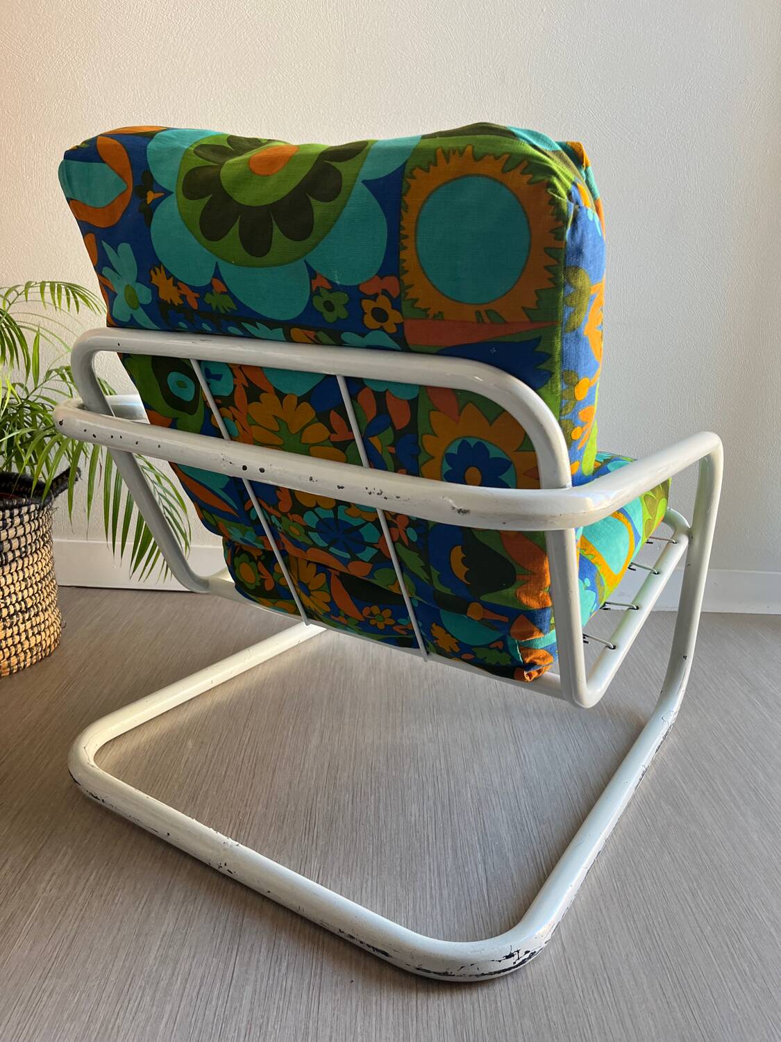 Vintage Prisunic armchair spring - summer 1973