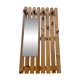 Pine mirror coat rack 1980