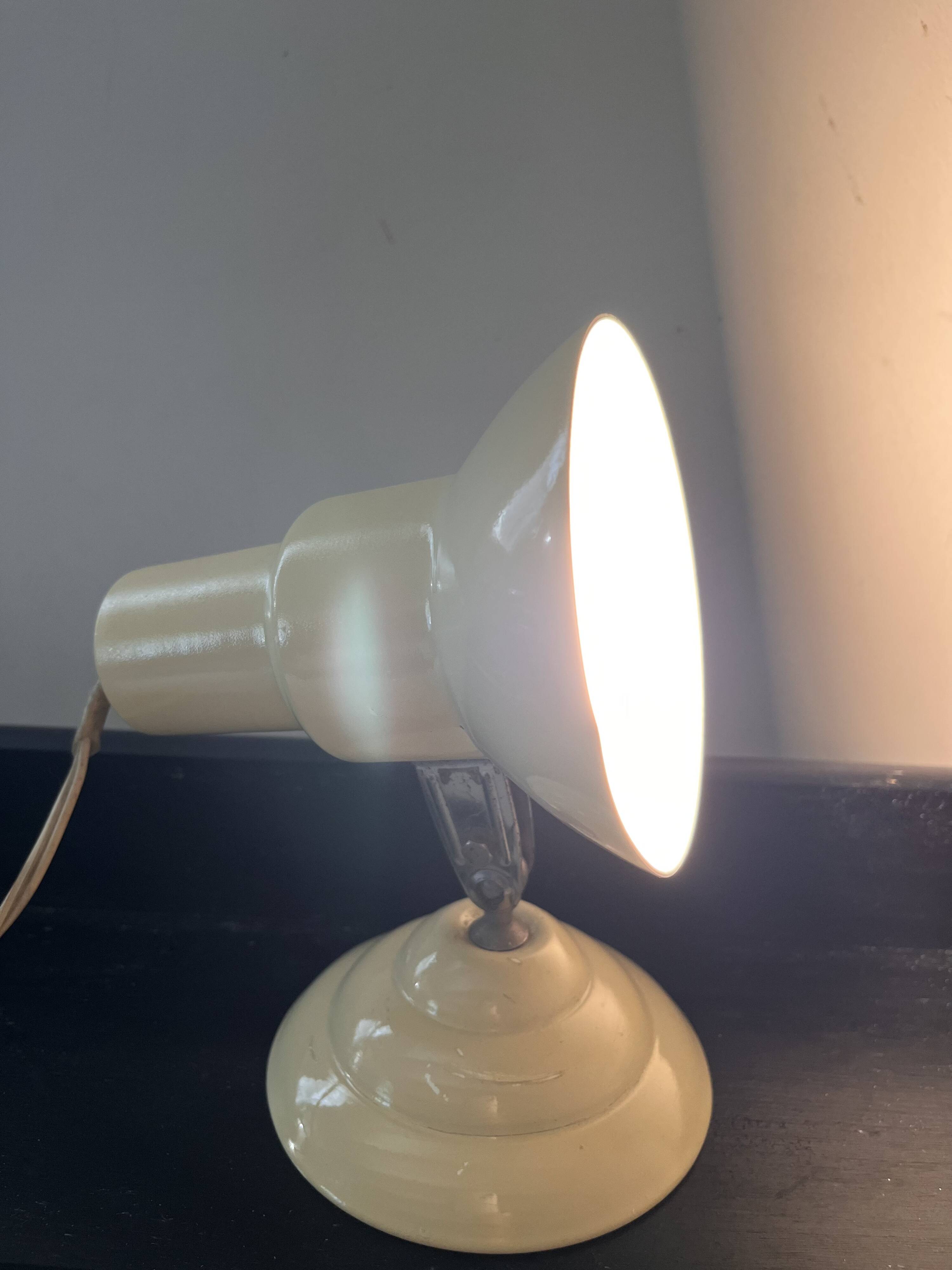 Bedside lamp, vintage lighting