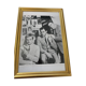 Black and white framed vintage cinema photograph