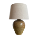 Vintage pyrity stoneware lamp