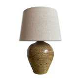 Lampe grès pyrité vintage