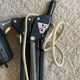 Lampe Twist vintage noire