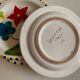 Set of 6 plates De Simone in glazed earth 1970 Italian work