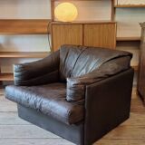 Niels Eilersen lounge chair in leather, Denmark 1960s