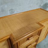 Rattan buffet