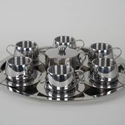 Coffee set, Italian design, 1980s, manufactured in Italy