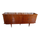 Buffet vintage en bois vernis 1960