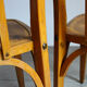 Pair of bistro chairs Stella 50s
