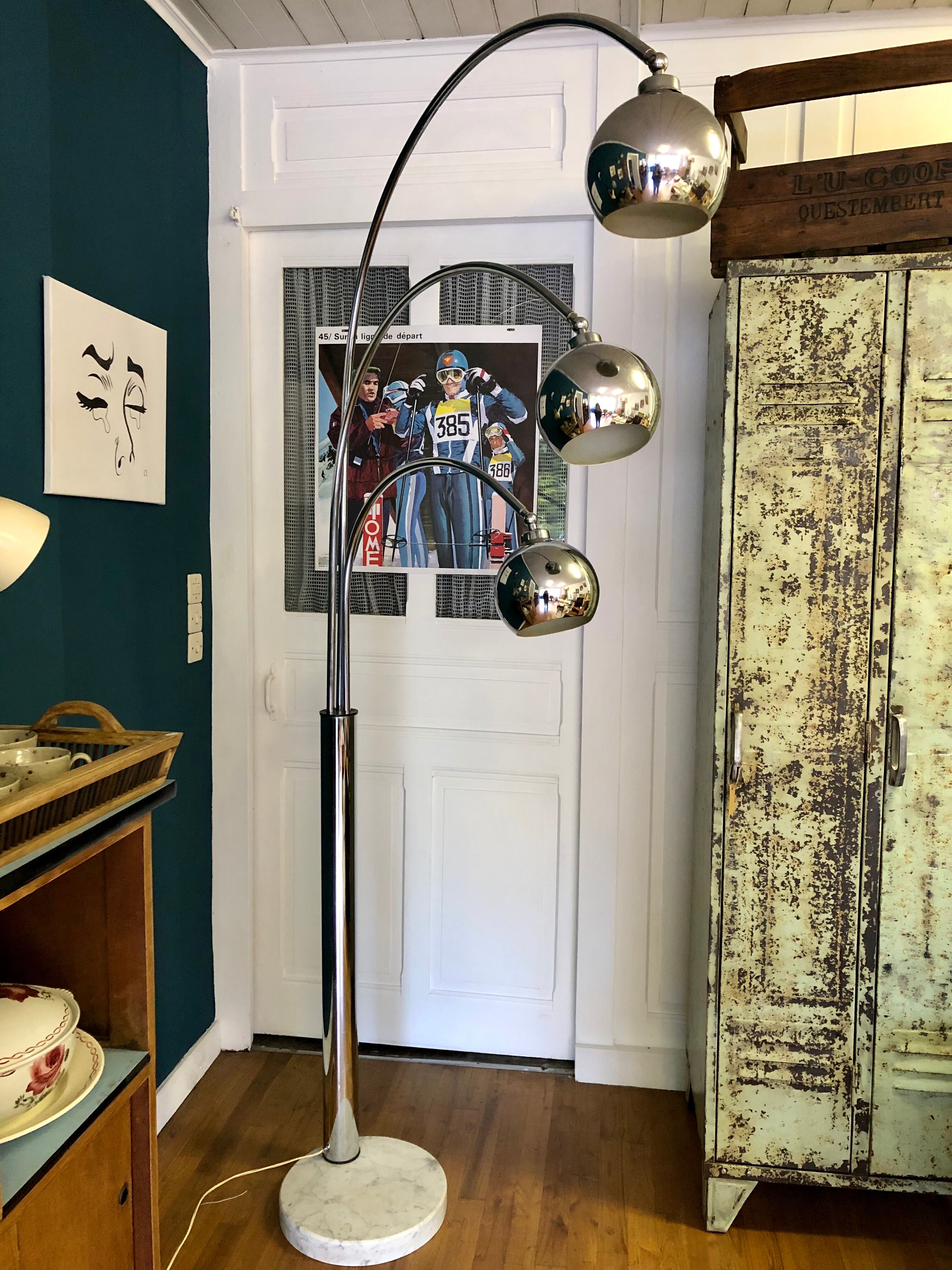 Lampadaire Eyeball Goffredo Reggiani