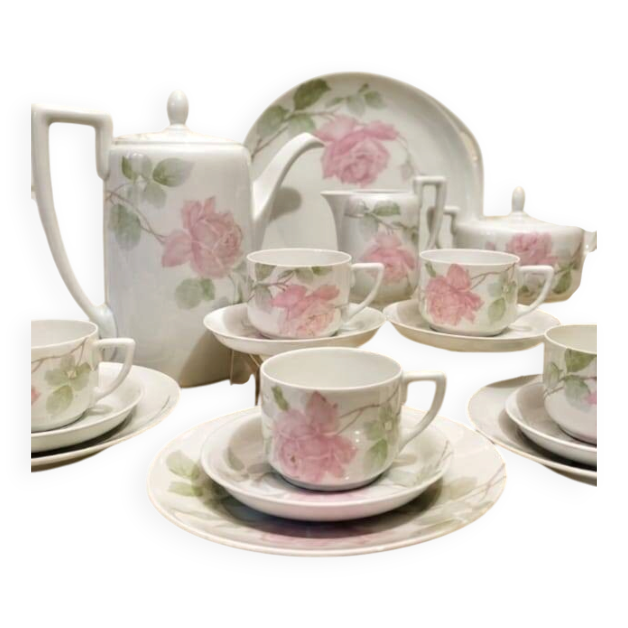 Rosenthal - Donatello - Service à café pour 6 personnes Donatello/Isoldé