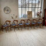 6 chairs by Johannes Andersen