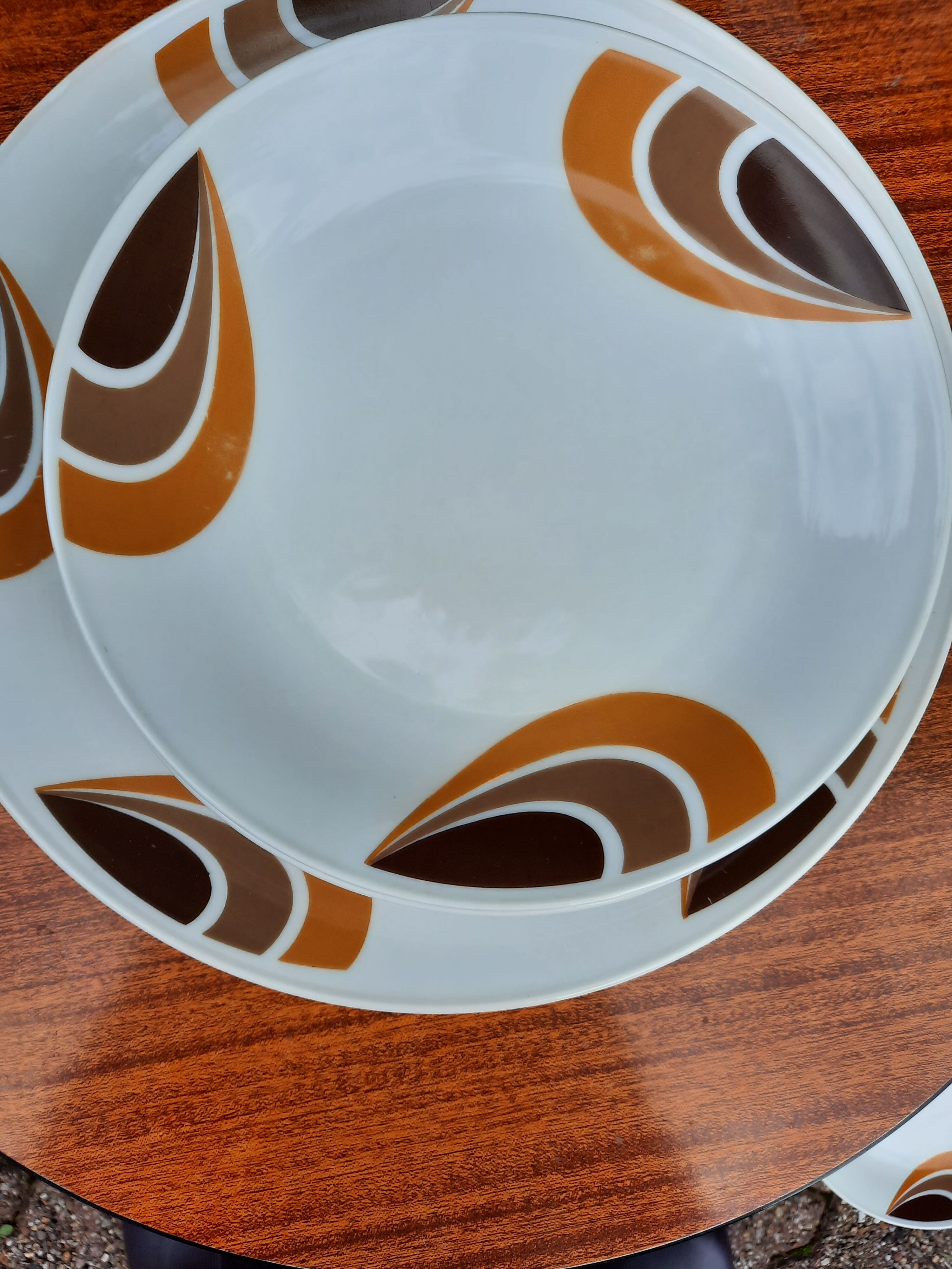 Service à dessert vintage porcelaine allemande