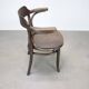 Vintage B3 armchair in bent wood, Czechoslovakia, 1920s