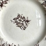 HB&Cie round dish in iron earth