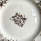 HB&Cie round dish in iron earth