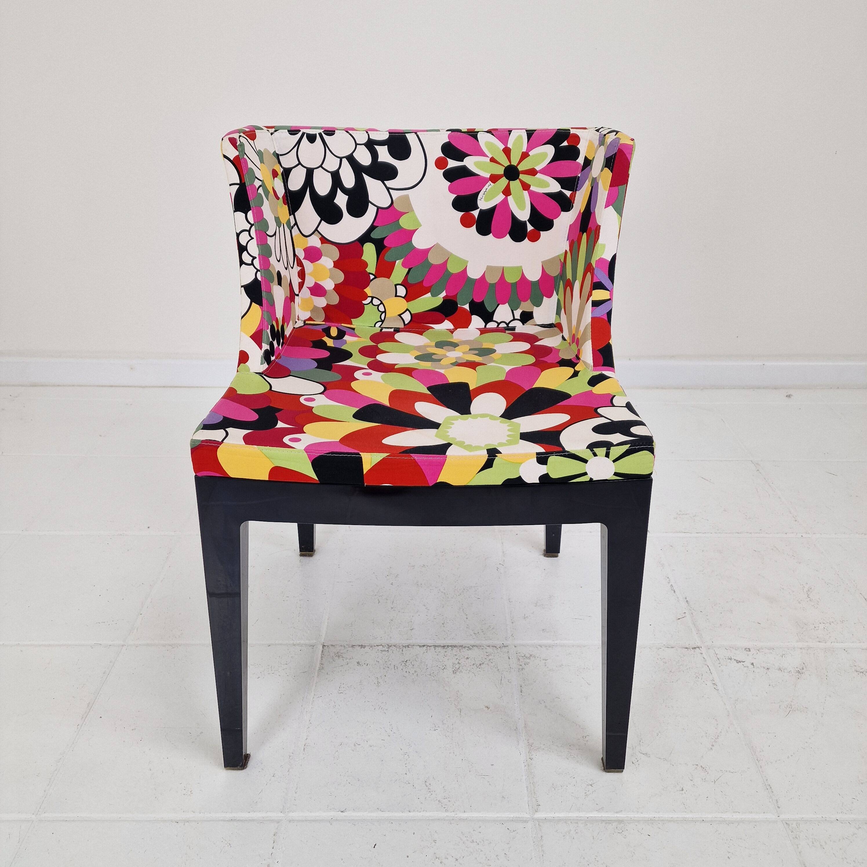 Kartell “Mademoiselle” chair in Missoni fabric by Philippe Starck, Italy