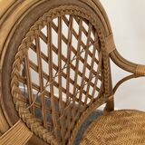 Rattan armchair from the 70s