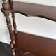 Large Napoleon III shelf in turned wood with a pediment.