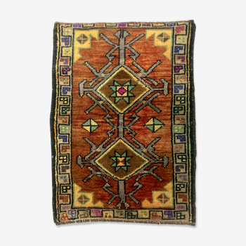 Turkish rug 90x60 cm