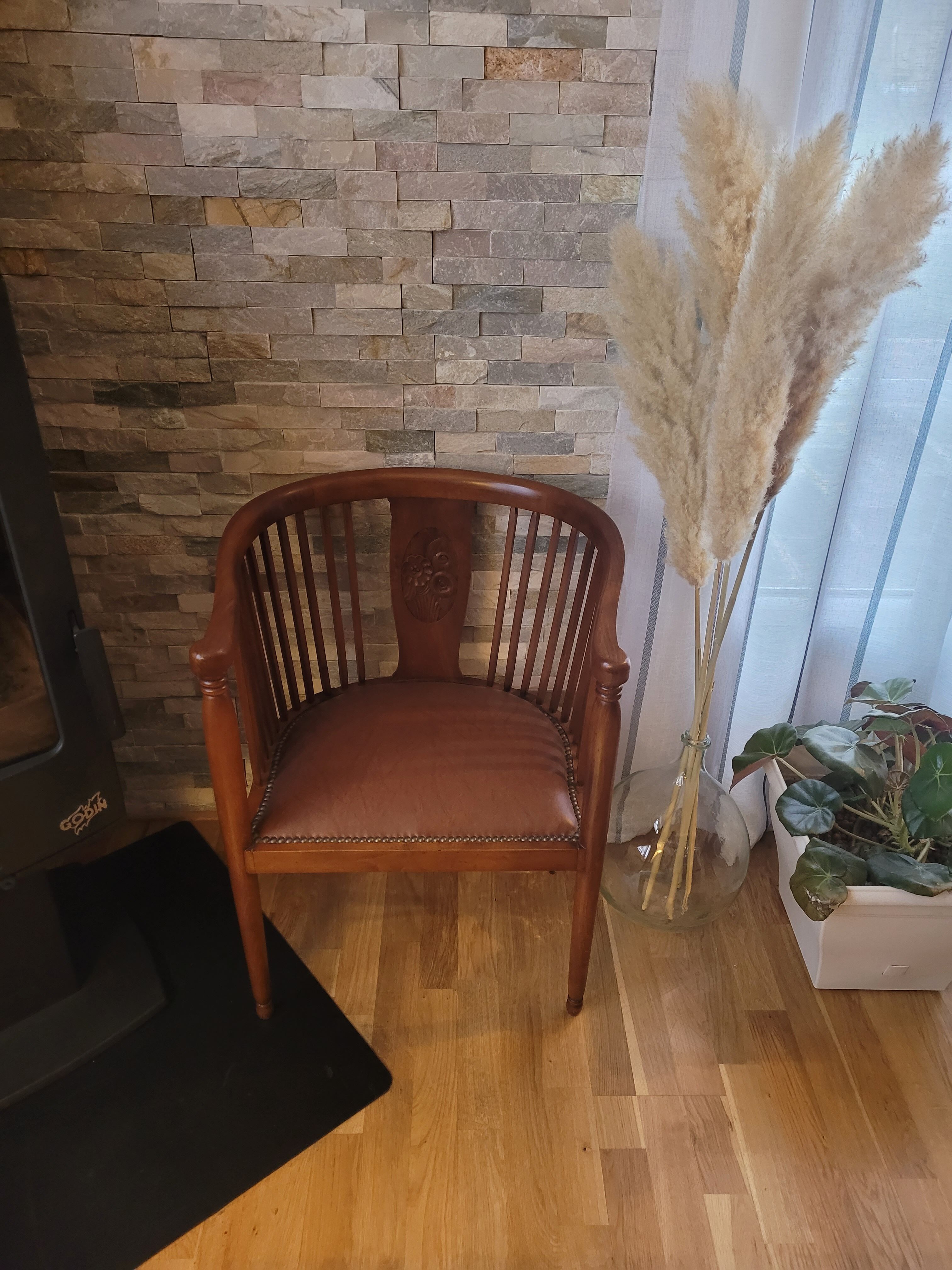 Art deco office chair