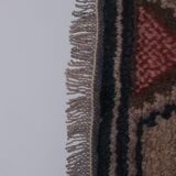 Vintage Turkish rug from Oushak, handwoven 138x244 cm
