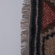 Vintage Turkish rug from Oushak, handwoven 138x244 cm