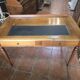 Solid cherry desk with sliding top