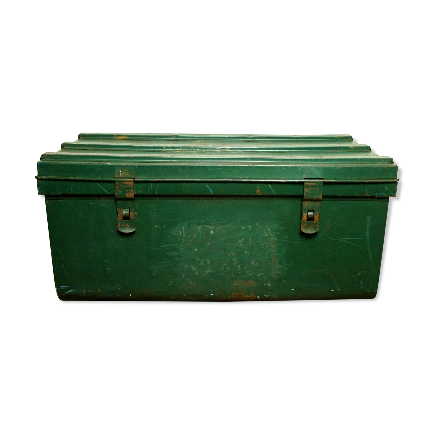 Military metal storage box