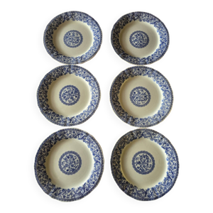 Assiettes plates Gien - motifs