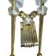Vintage 1950s butterfly wall light pairs by Arlus.