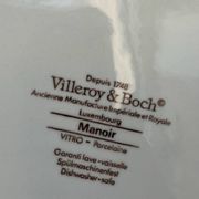 Set of 6 flat plates "Manoir" Villeroy and Boch