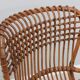 Set of 2 rattan chairs Tito Agnoli Bonacina 1960s