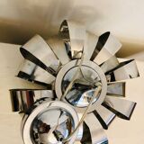 Vintage space age pendant lamp France 90