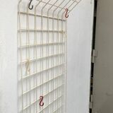 German minimalist Mid-Century coat rack in rope, 1960s