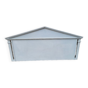 tete de lit en bois peint