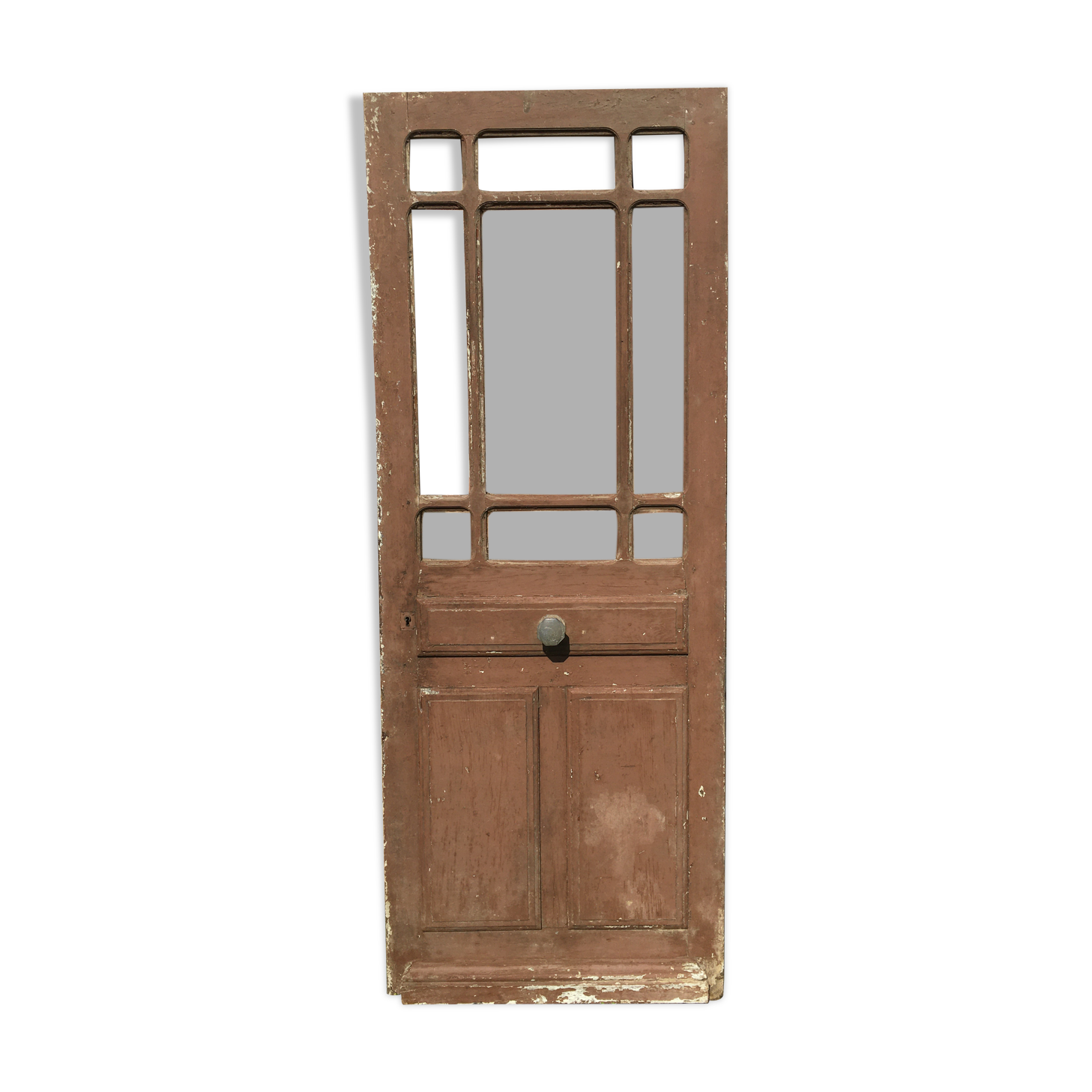 Oak glazed door