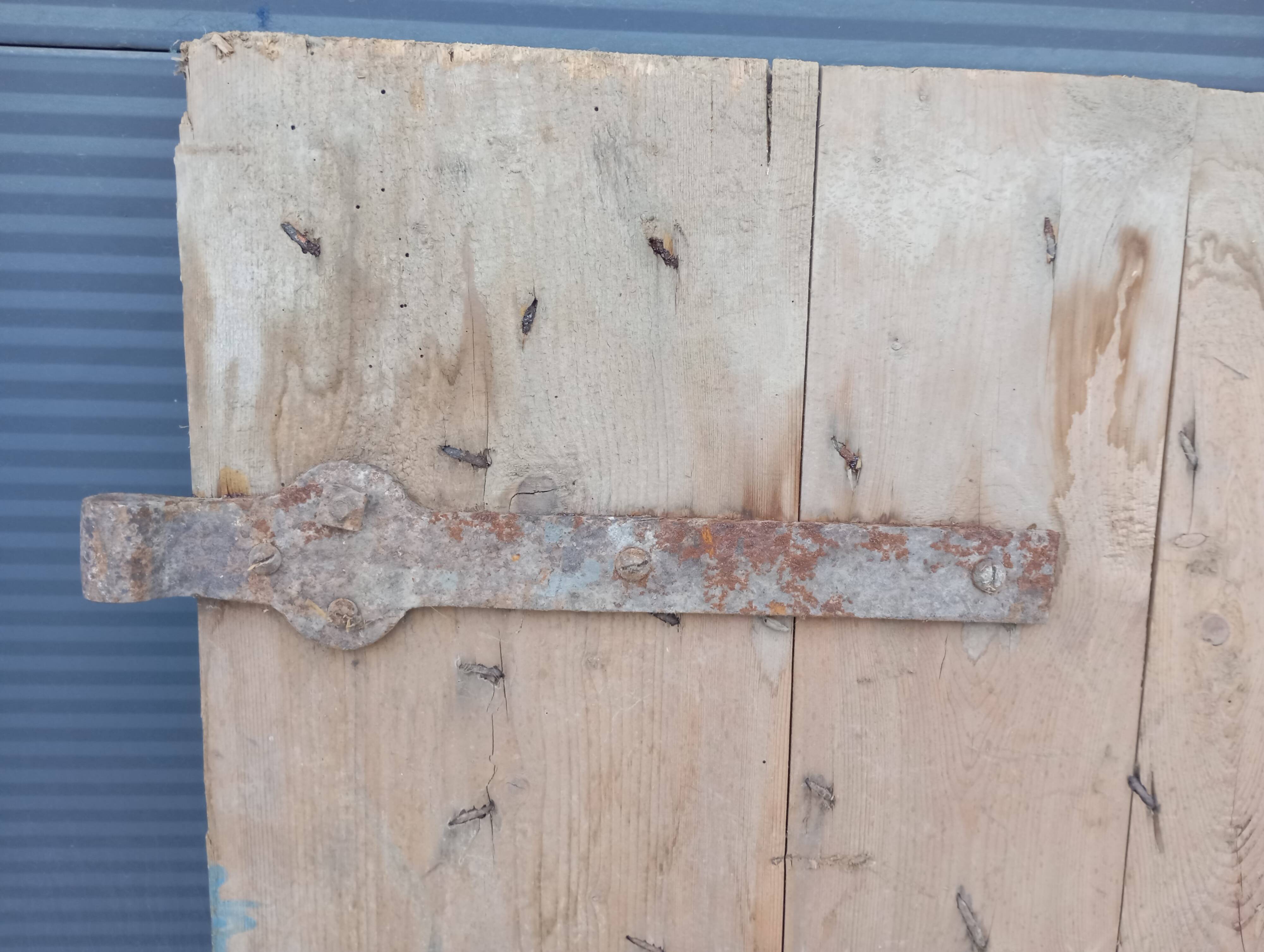 Old farm door
