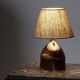 unique vintage ceramic lamp from the 70s
