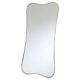 Monumental Brass Wall Mirror, Italy, 1950s