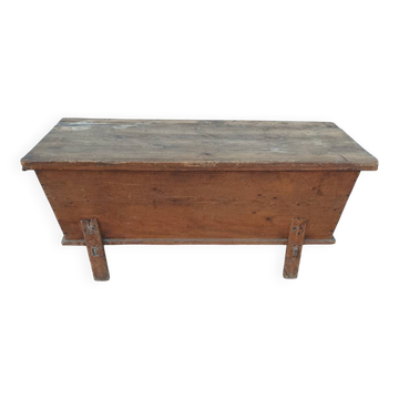 19th-century pine dough mixer